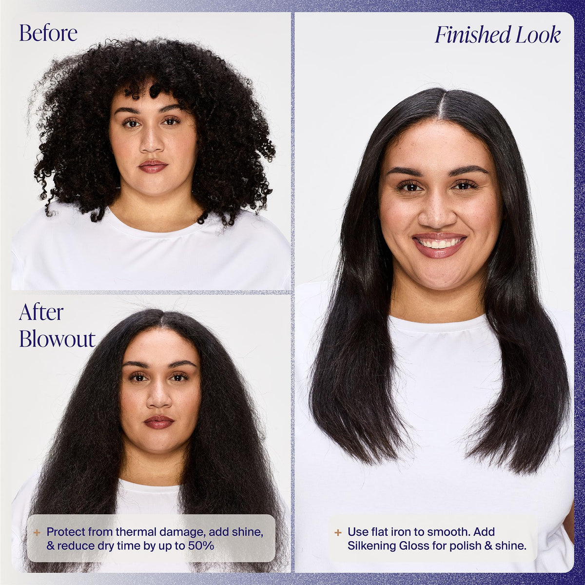 Kenra product texture on hand showing lightweight, non-greasy feel
