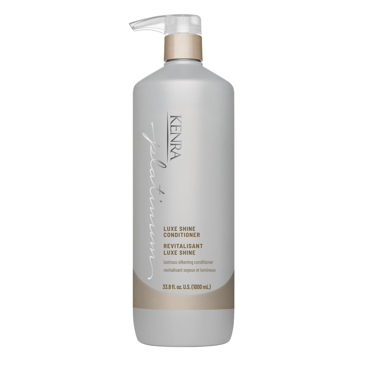 Kenra front bottle showing product branding and large professional size benefit