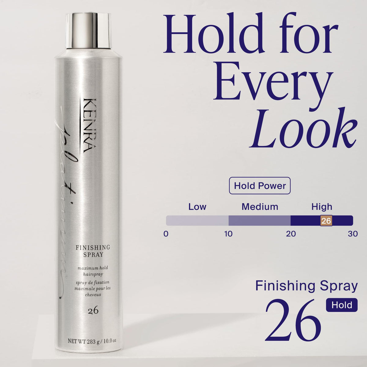 Kenra hair texture detail showing high-shine finish and smoothness