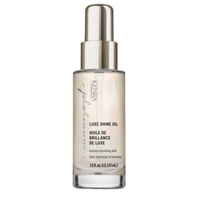 Kenra bottle front packaging shows brand and sleek design for easy identification and appeal