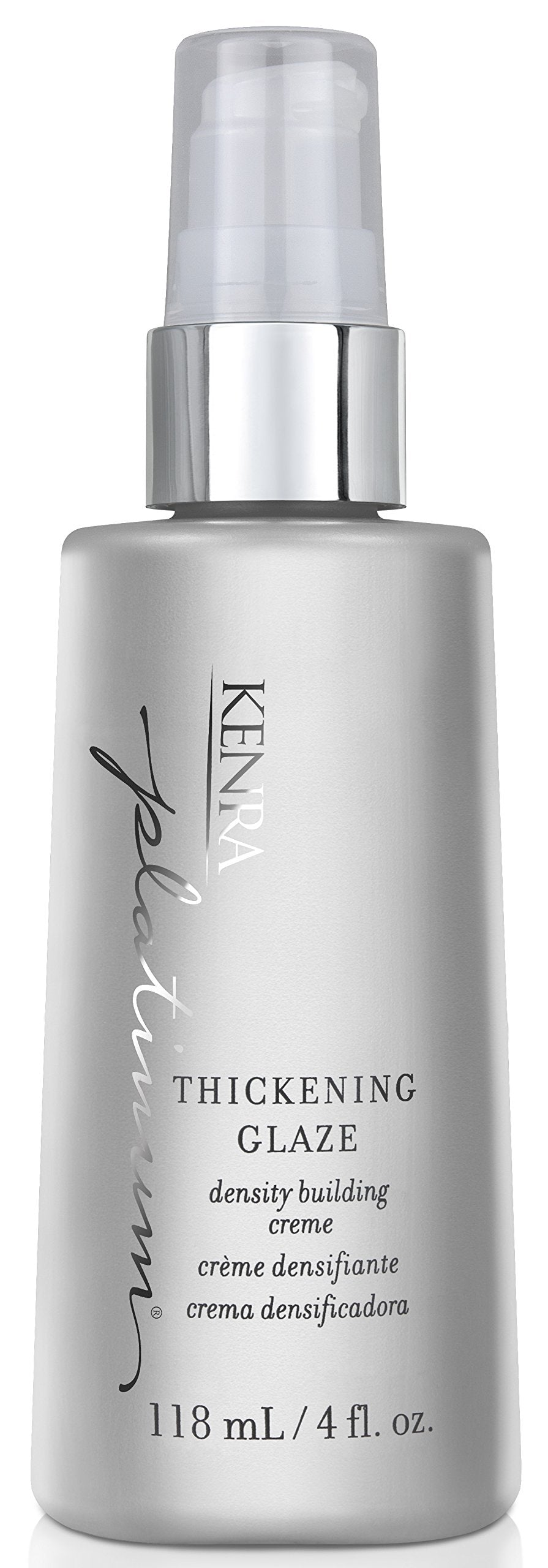 Kenra jar front view showing label and sleek packaging for salon-quality styling