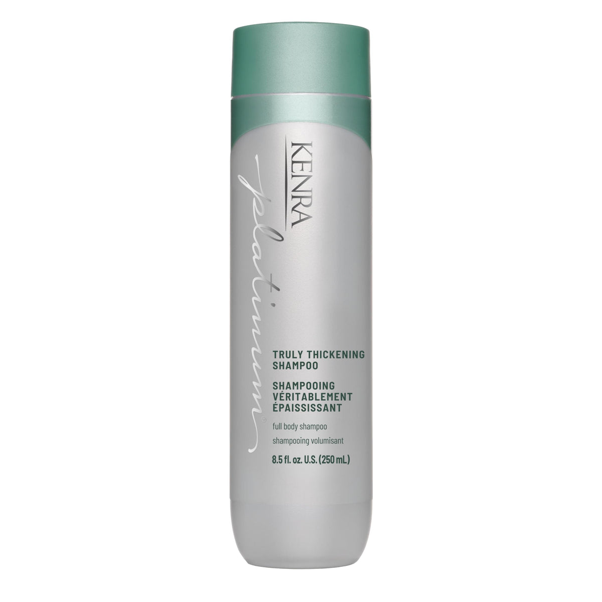 Kenra front packaging showing bottle and product name for instant volume