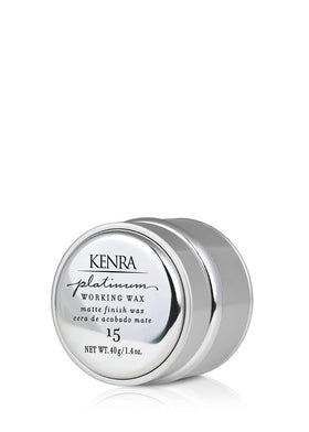 Kenra jar front view showing label and compact styling convenience