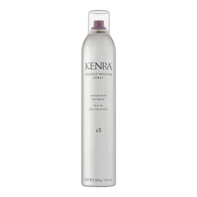 Kenra Professional front bottle view shows medium hold benefits