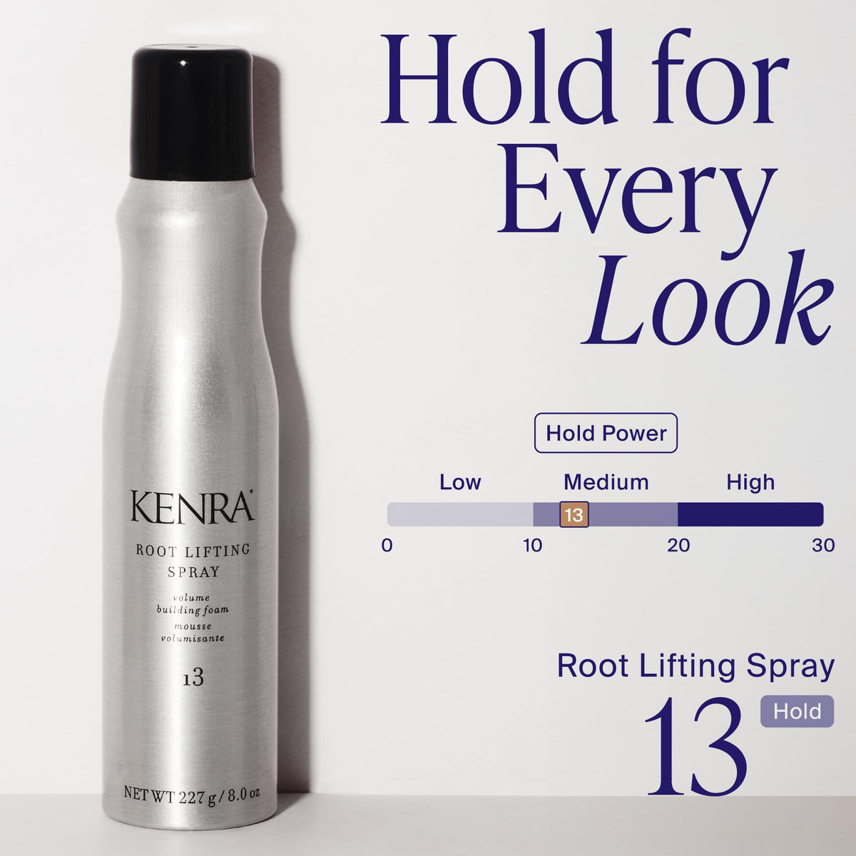 Kenra bottle close-up texture and nozzle detail for precise application advantage