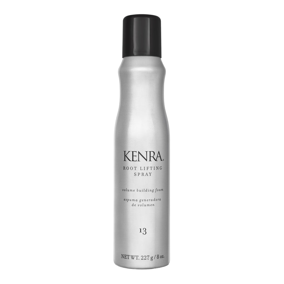Kenra product front packaging showing label and 8 oz size, promotes volume