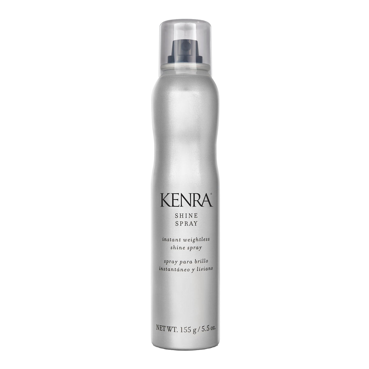 Kenra shine spray front packaging showing product and brand polish
