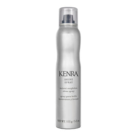 Kenra shine spray front packaging showing product and brand polish