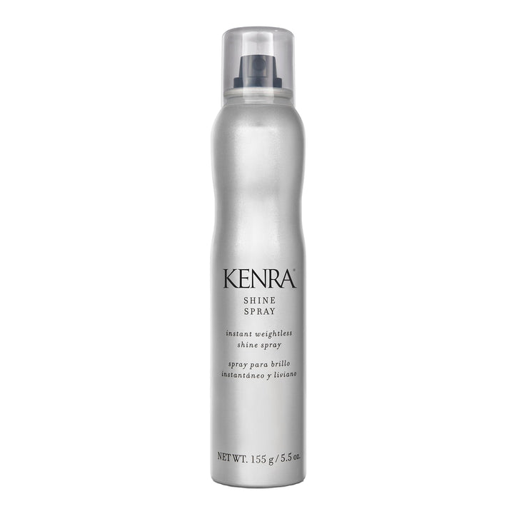 Kenra shine spray front packaging showing product and brand polish