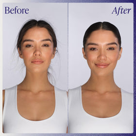 Kenra stick being applied to hairline edges for precise, sweat-resistant hold
