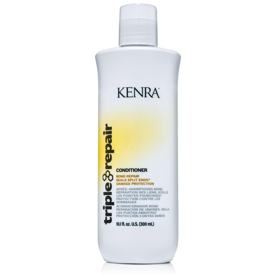 Kenra front packaging showing bottle and label, conveys professional repair