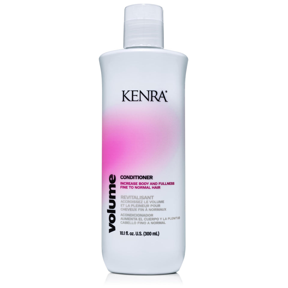Kenra volume conditioner front packaging showing label and benefit