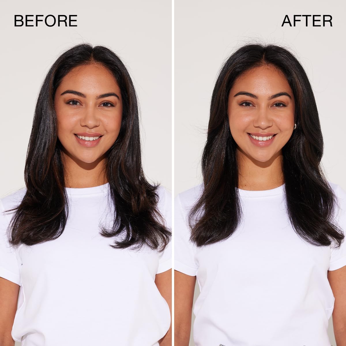 Kenra volume in use during blow-dry to create root lift and bounce