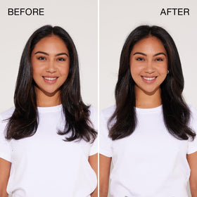 Kenra volume in use during blow-dry to create root lift and bounce