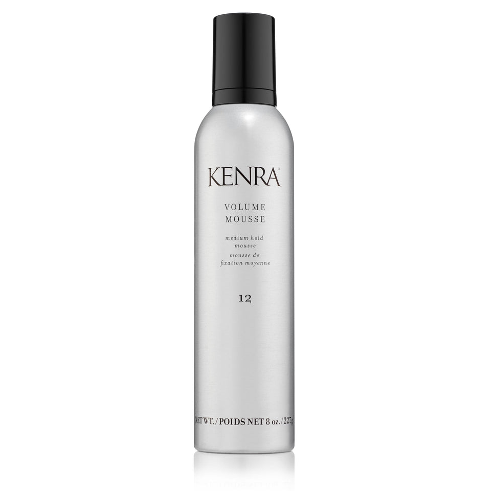 Kenra product front packaging showing label and size benefits
