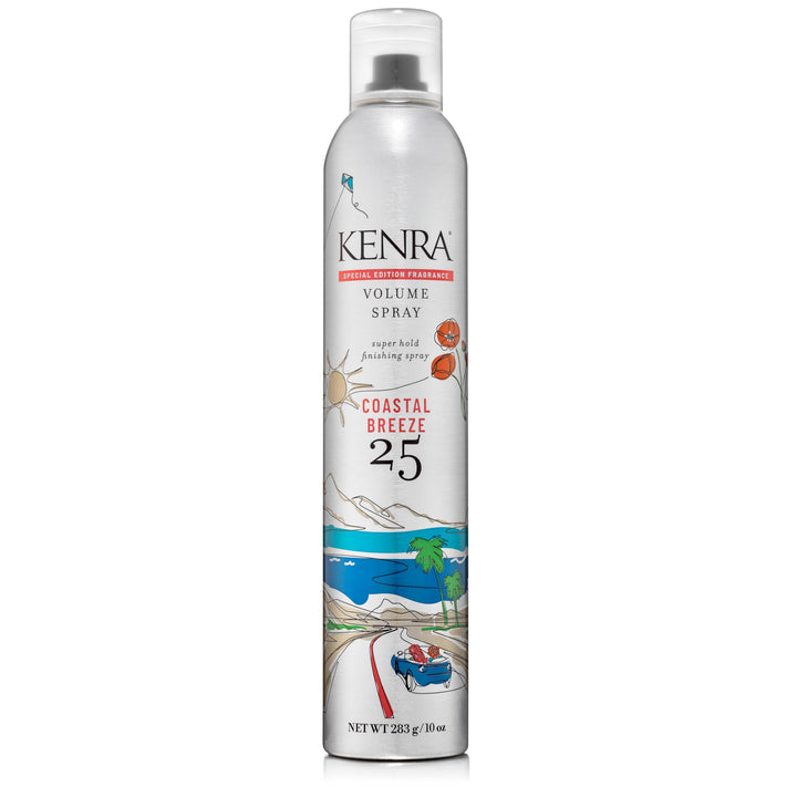 Kenra bottle front packaging showing product name and Coastal Breeze