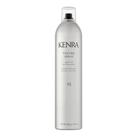 Kenra front can view showing product branding and size benefit