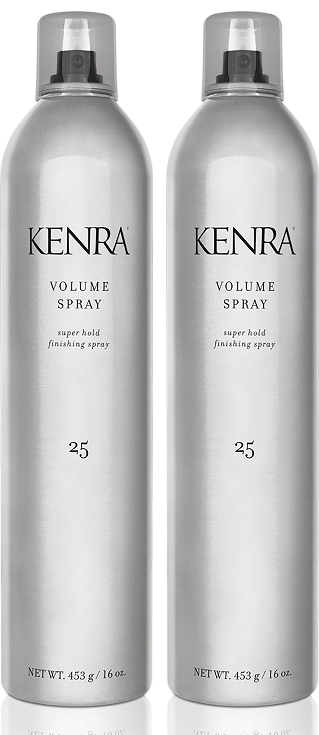 Kenra Volume Spray front label showing hold and shine benefits