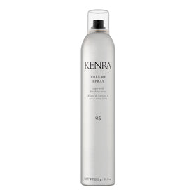 Kenra front view of can showing label and size for recognition and trust