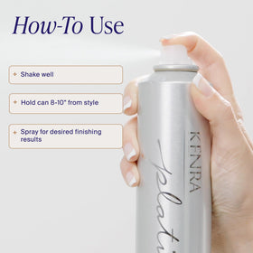 Kenra volume and texture result on styled hair showing lift and movement benefits