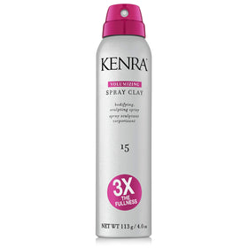 Kenra bottle front packaging showing product and volume benefits