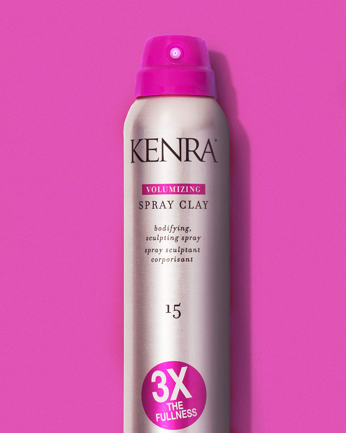 Kenra textured hair close-up showing added thickness and separation