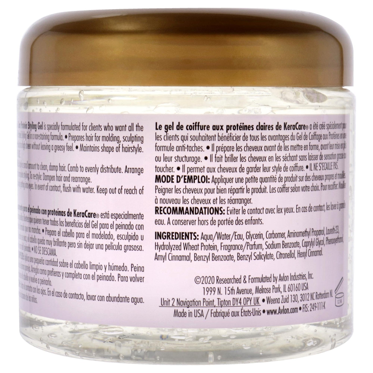 KeraCare being applied to damp hair for smoother heat styling benefit