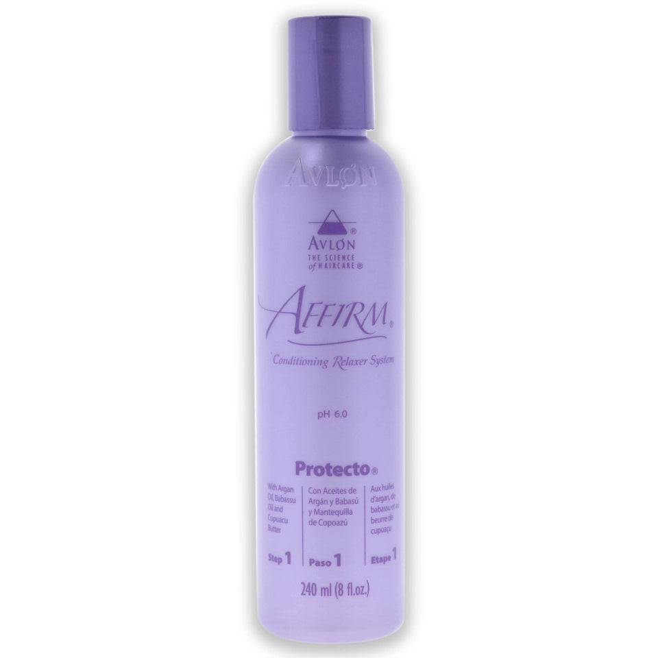 KeraCare Avlon front packaging showing 8 fl oz bottle and label benefits