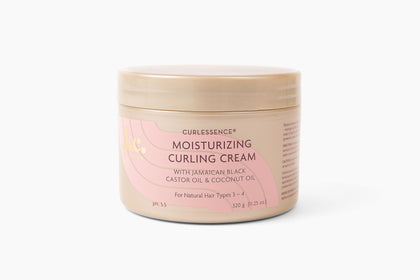 KeraCare jar front view showing product for defined curls and hydration