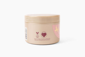 close-up of cream texture highlighting KeraCare slip and easy application