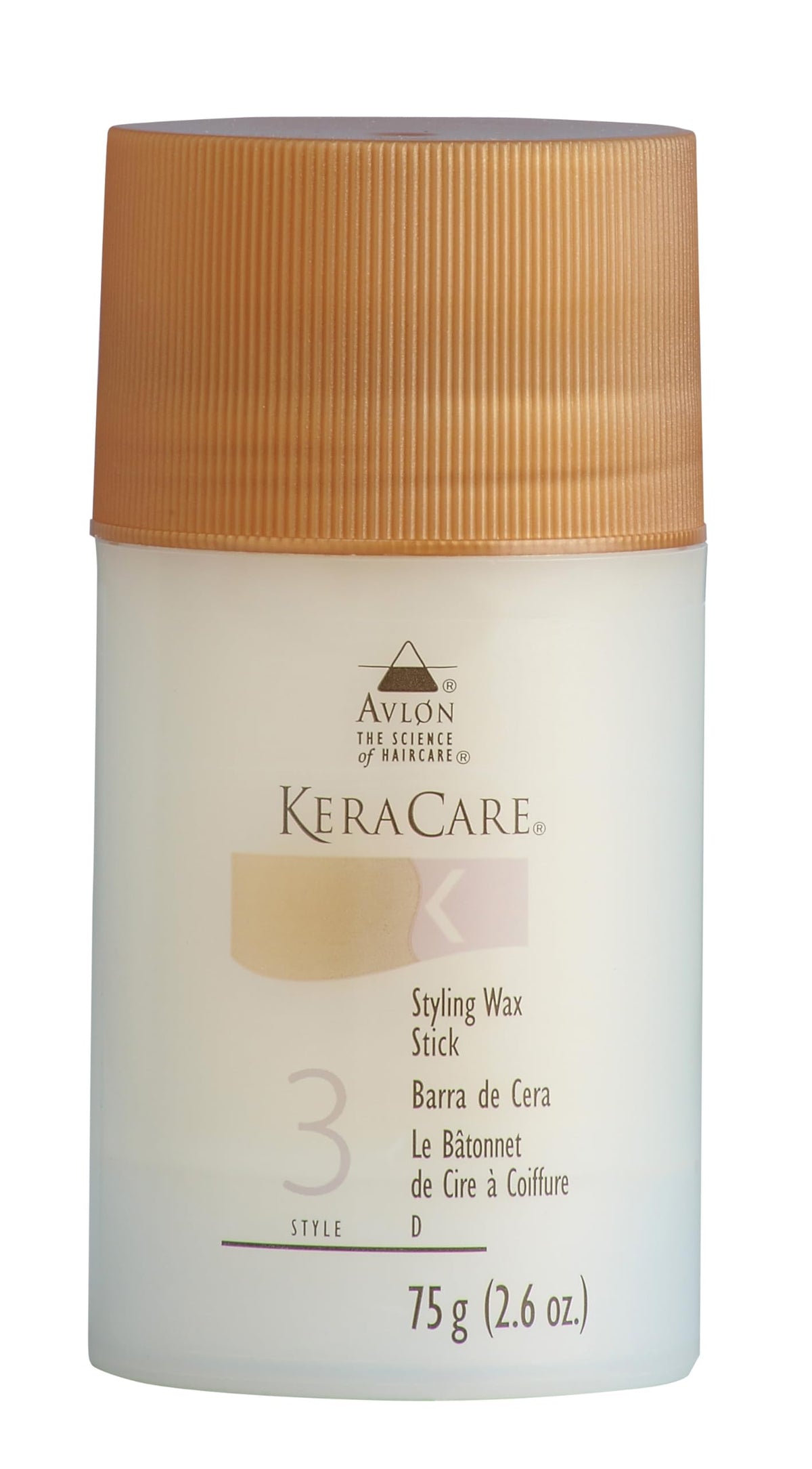 KeraCare wax stick front packaging showing product and benefits