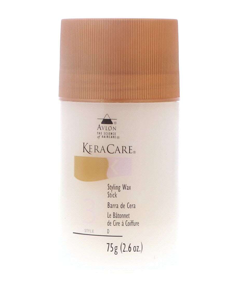 KeraCare wax stick front packaging shows product portability and neat design