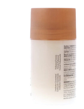 KeraCare wax stick open cap revealing solid wax texture for precise styling