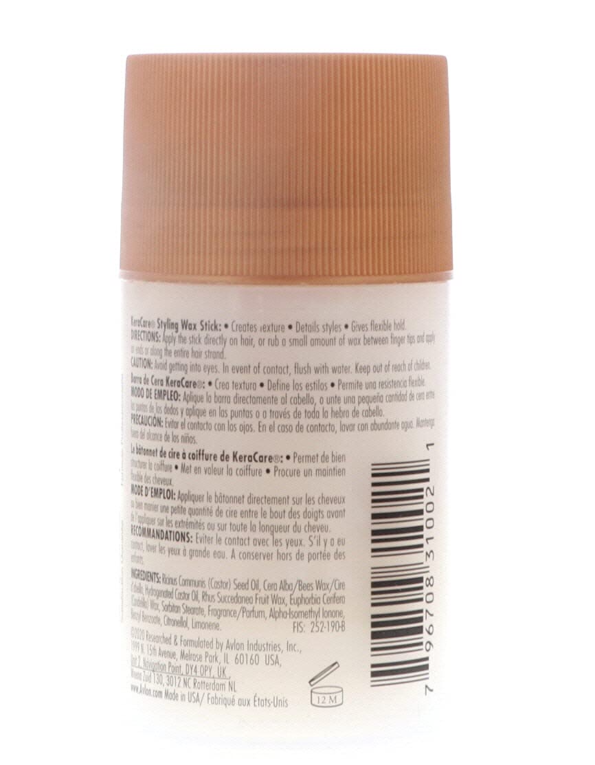 KeraCare used on hairline showing edge control and smooth finish