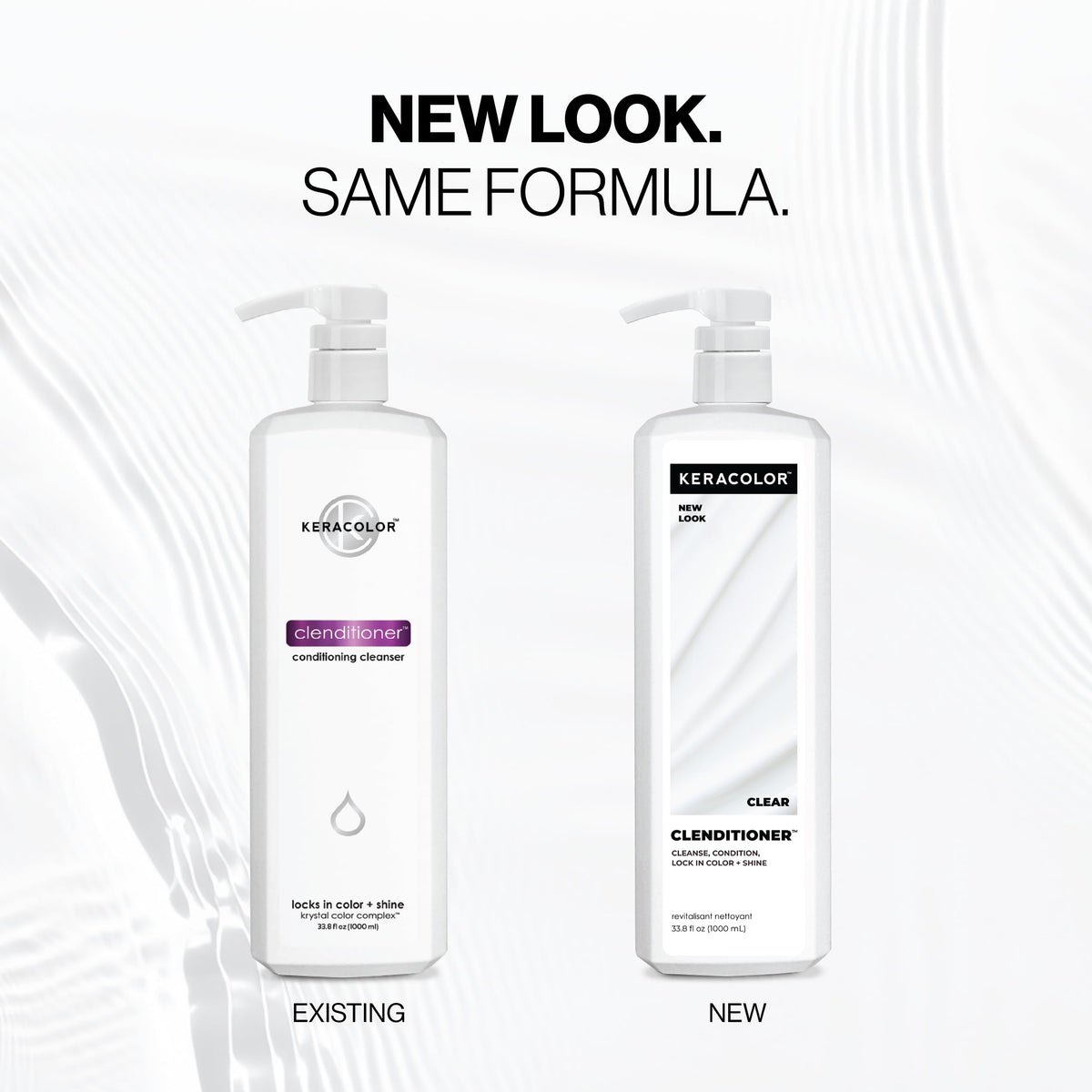 KERACOLOR back label with directions and key sulfate-free benefits