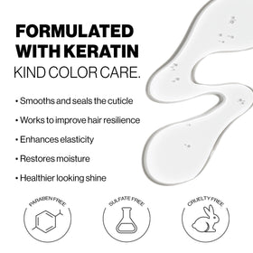 KERACOLOR on bathroom shelf in lifestyle setting for daily use appeal