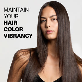 KERACOLOR colored hair before and after showing improved vibrancy