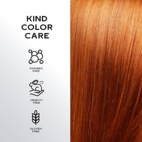 KERACOLOR label close-up highlighting keratin and mineral-neutralizing benefits