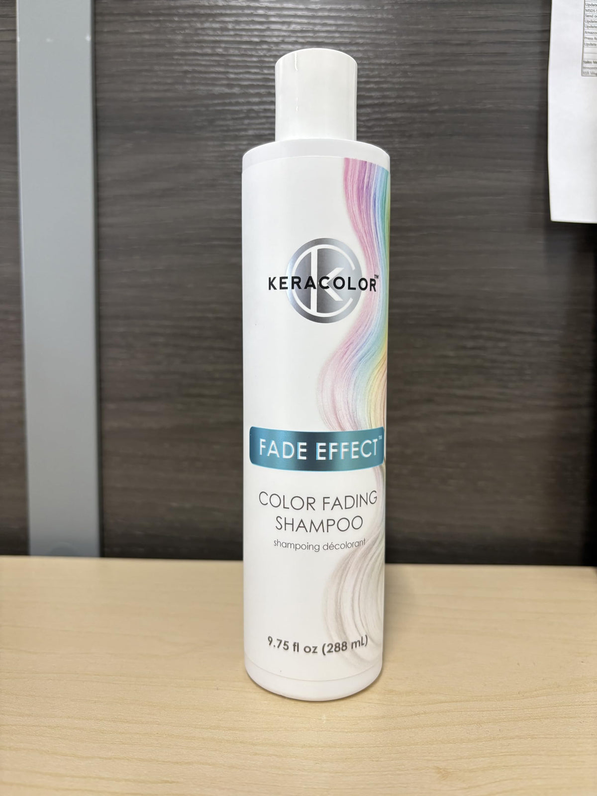KERACOLOR bottle on bathroom shelf in lifestyle setting showing easy daily use