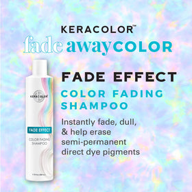 KERACOLOR shampoo foam close up demonstrating lather and gentle cleansing benefit