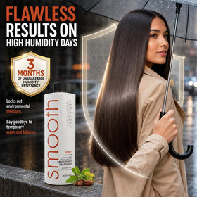 KERAGEN Forte used during blowdry to speed drying and improve smoothness
