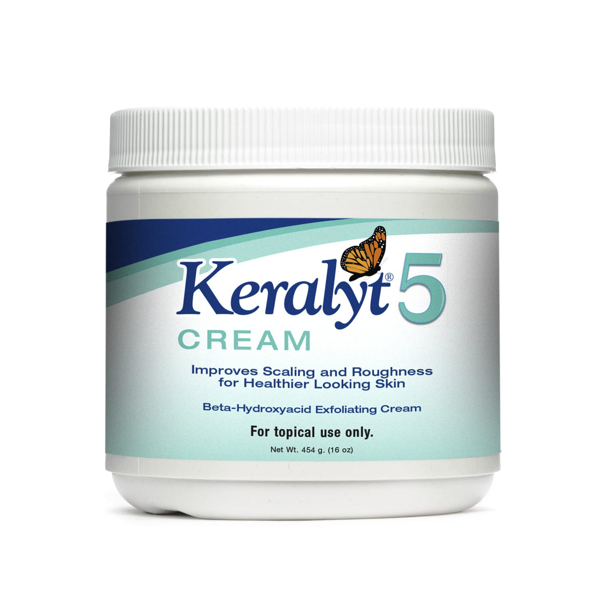 Keralyt 5 front tube showing product branding and purpose for fast relief