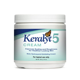 Keralyt 5 front tube showing product branding and purpose for fast relief