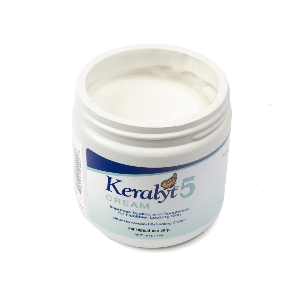 Keralyt 5 in bathroom after shower to lock in moisture and soothe skin