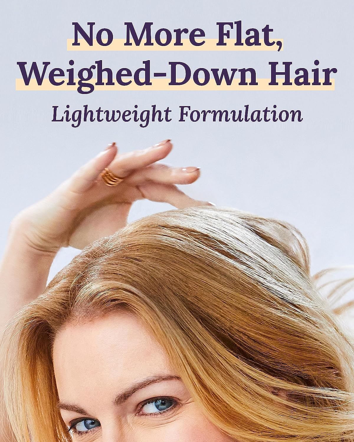 Keranique keratin amino complex ingredient close-up for stronger hair