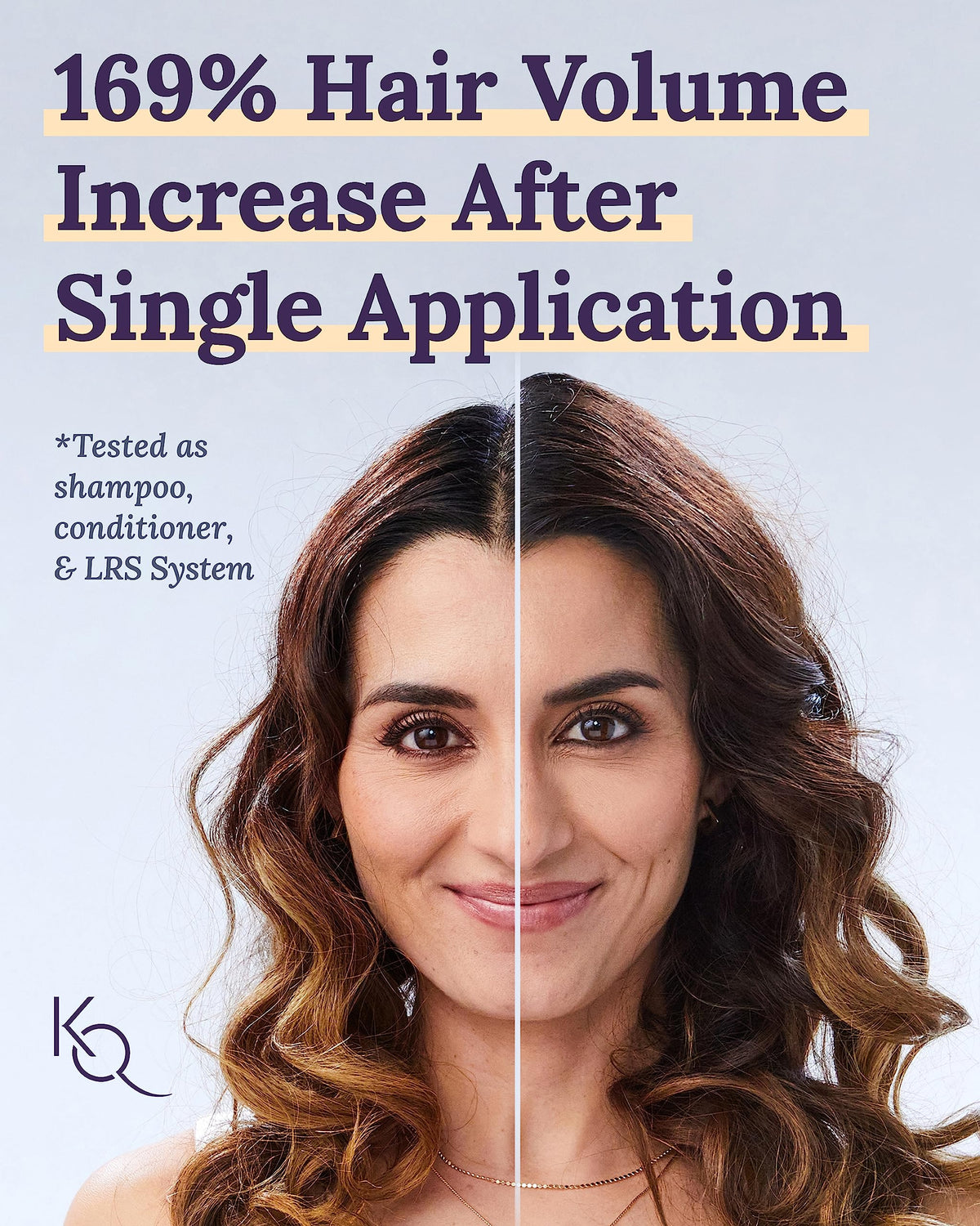 Keranique pump dispensing lightweight conditioner texture for easy application