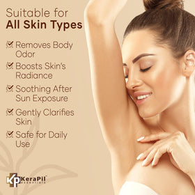 KERAPIL paired with moisturizer showing post‑wash hydration benefits