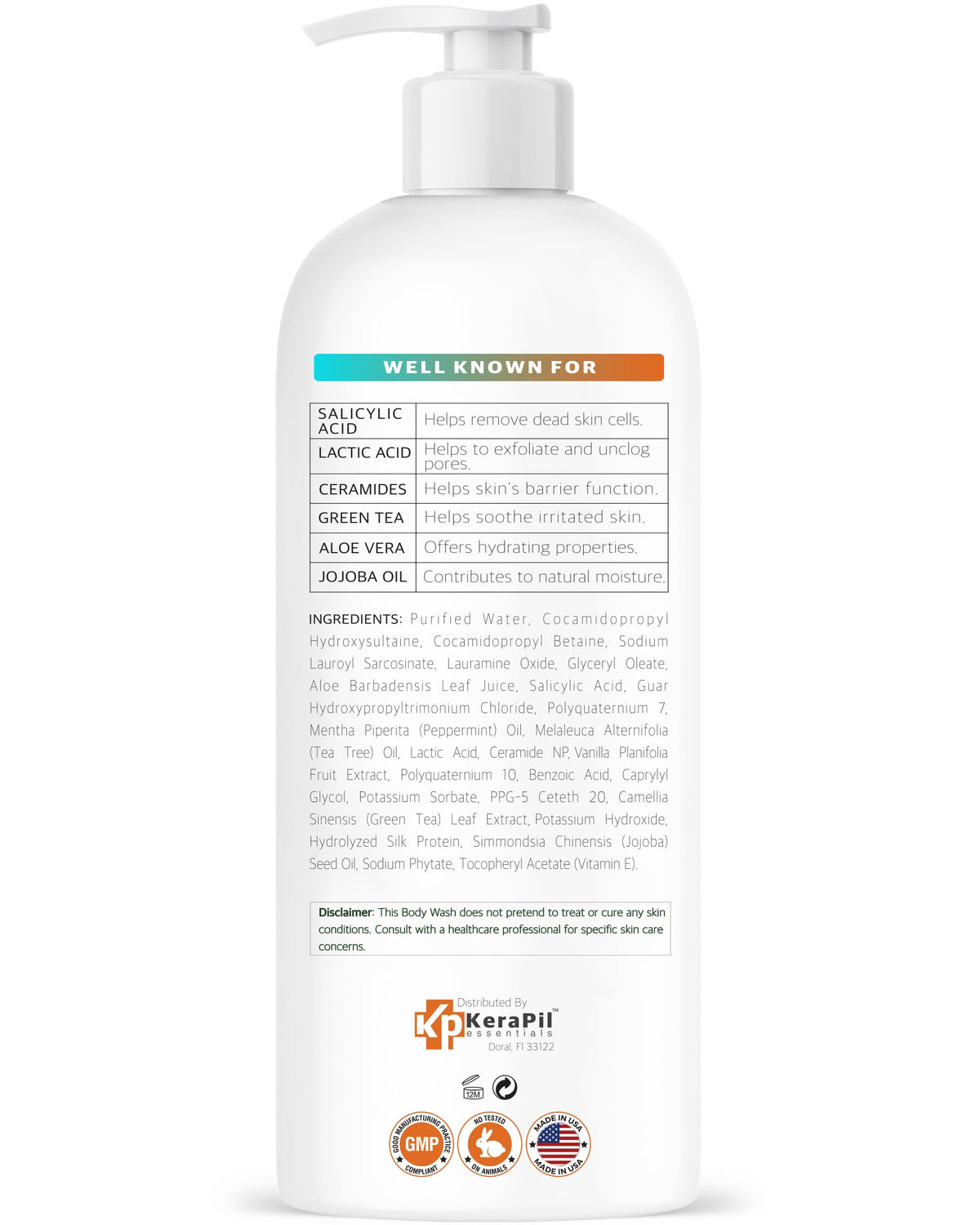KERAPIL bottle styled on bath shelf evoking daily routine convenience