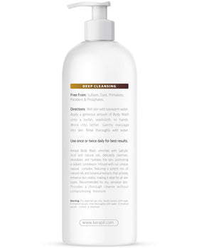 KERAPIL coconut and vanilla elements suggesting pleasant scent benefit