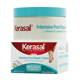 Kerasal front jar 4 oz showing product packaging and easy use